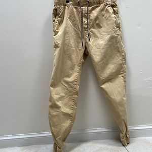 American Eagle Khaki Joggers